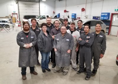 The staff at Trudel Autobody